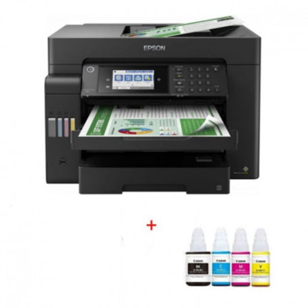 prix IMPRIMANTE JET D'ENCRE EPSON ECOTANK L15150 4EN1 A3+ COULEUR WI-FI NOIR