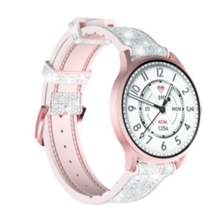 prix MONTRE CONNECTÉE KIESLECT LORA ROSE