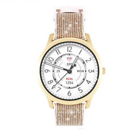 MONTRE CONNECTÉE KIESLECT LORA GOLD a bas prix
