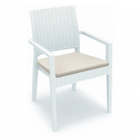CHAISE LA MARQUISE SOTUFAB BLANC a bas prix