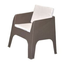 prix FAUTEUIL GAMMARTH AVEC COUSSINS SOTUFAB MARRON