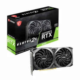CARTE GRAPHIQUE MSI GEFORCE RTX 3060 VENTUS 2X 12G GDDR6 prix Tunisie