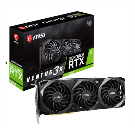 prix CARTE GRAPHIQUE MSI GEFORCE RTX 3090 VENTUS 3X OC 24G GDDR6X