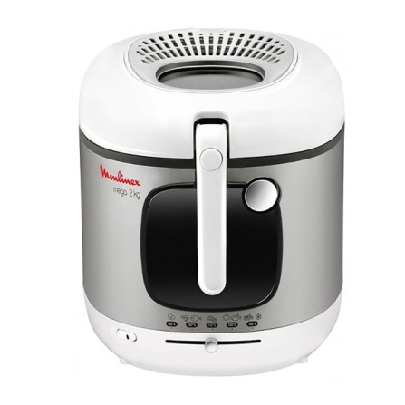 FRITEUSE MOULINEX MEGA AM480070 2100 WATTS BLANC