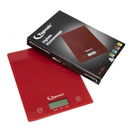 prix BALANCE DE CUISINE TOPMATIC KS-400 5KG ROUGE