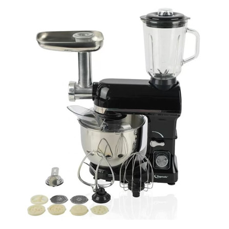 prix ROBOT PÉTRIN MULTIFONCTION TOPMATIC PKM-1800 1800W NOIR