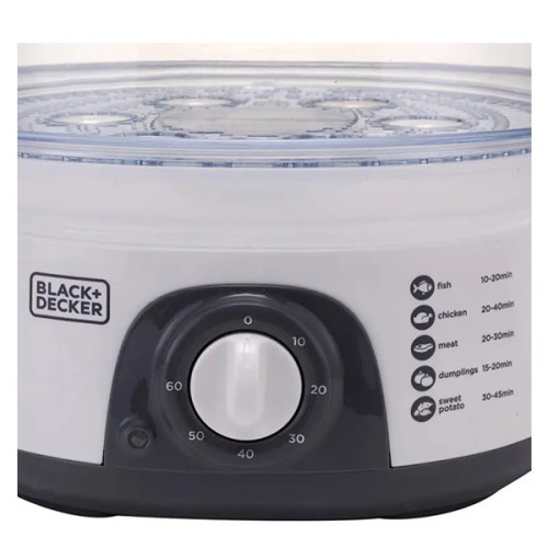vente CUISEUR VAPEUR BLACK&DECKER HS6000 775W BLANC