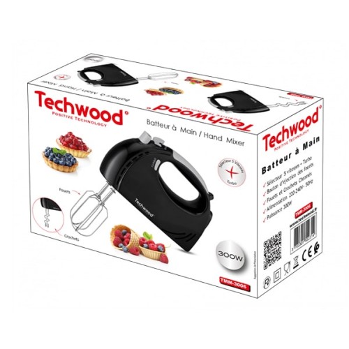 BATTEUR A MAIN TECHWOOD TMM-3006 NOIR Tunisie