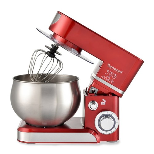 ROBOT PÉTRIN TECHWOOD TRO-1065 1000W 5L ROUGE Tunisie