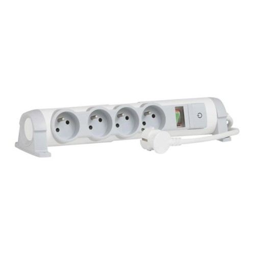 RALLONGE MULTIPRISES LEGRAND 4X2P+T CONFORT ET SÉCURITÉ AVEC CORDON 1.5M