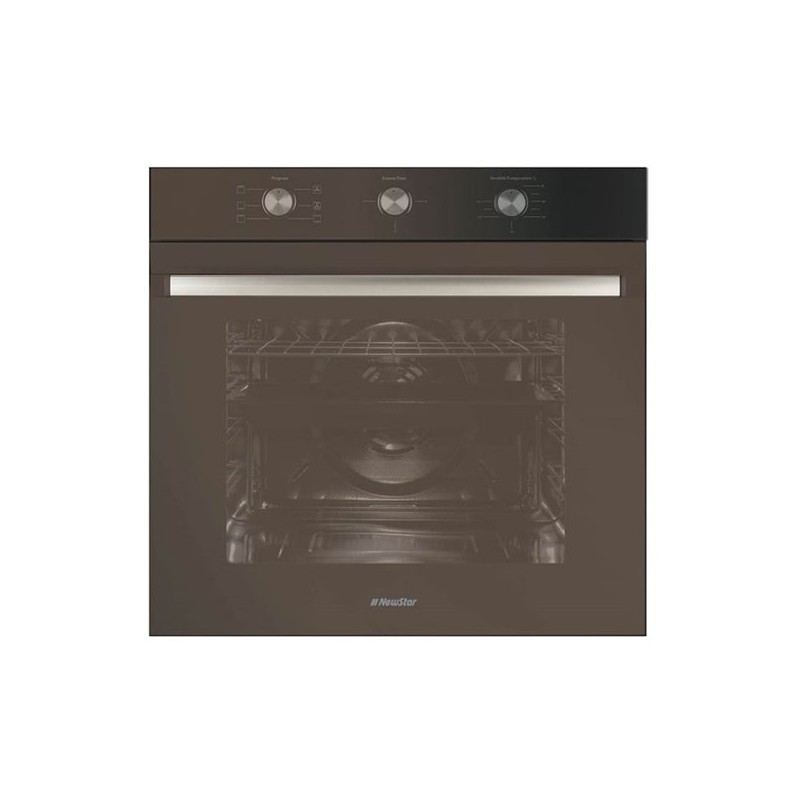 FOUR ENCASTRABLE VENTILÉ NEWSTAR FOU614MM 76L NOIR MIROIR prix FOUR ENCASTRABLE VENTILÉ NEWSTAR FOU614MM 76L NOIR MIROIR prix