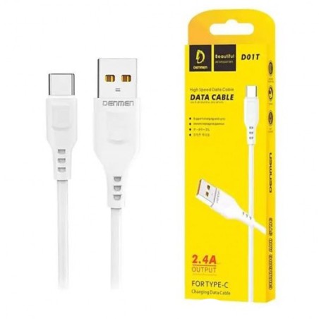 CÂBLE CHARGEUR DENMEN D01T TYPE-C prix