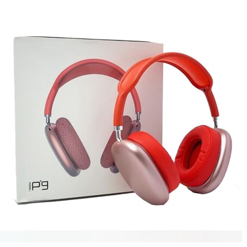 CASQUE BLUETOOTH P9 ROUGE PRIX