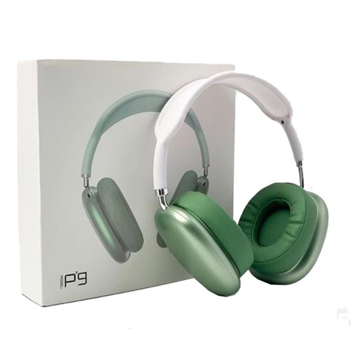 CASQUE BLUETOOTH P9 VERT a bas prix