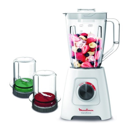 vente BLENDER MOULINEX BLENDE FORCE 600 W BLANC + 2 ACCESSOIRES
