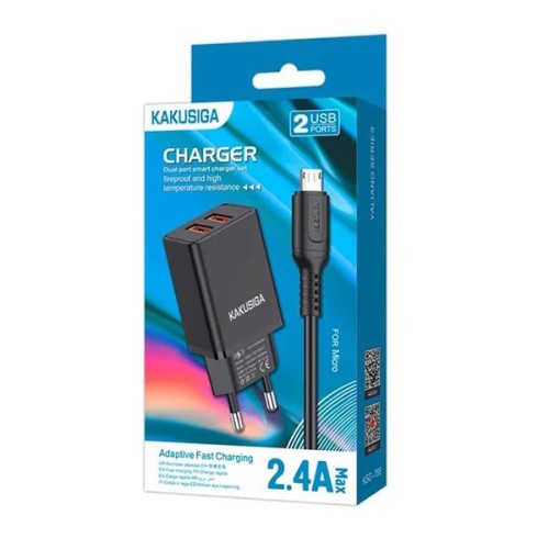 CHARGEUR MURAL KAKU POUR MICRO  a bas prix Tunisie
