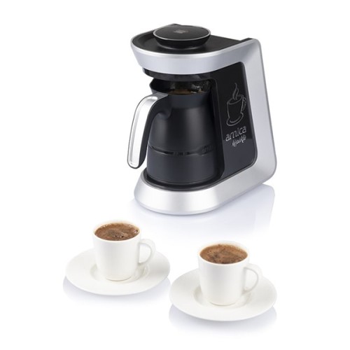prix MACHINE À CAFÉ ARNICA KÖPÜKLÜ 32051 4 TASSES 650W SILVER