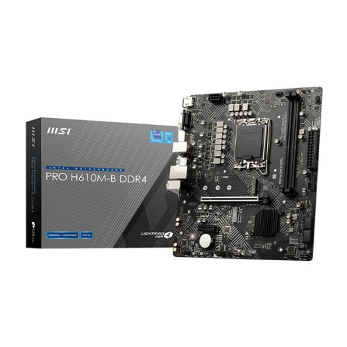 prix CARTE MÈRE MSI PRO H610M-B DDR4