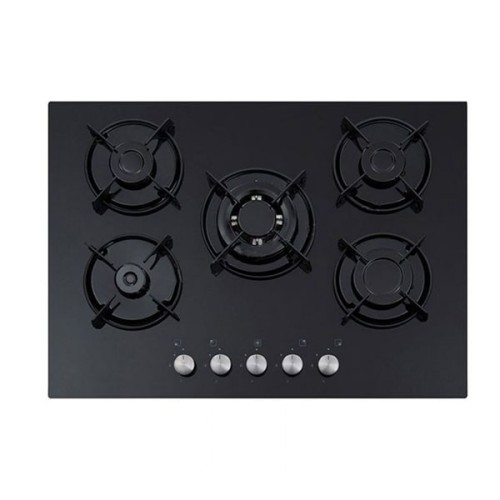 prix TABLE DE CUISSON FRANCO 5 FEUX 70CM NOIR