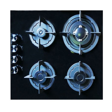 PLAQUE DE CUISSON KUMTEL 4 FEUX 60 CM LX-410TAHDF-P NOIR KUMTEL - 1 - tunisie