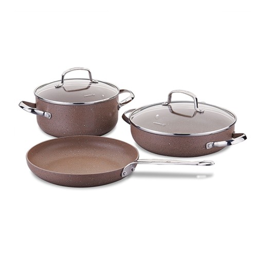 SET 5 PIÈCES KORKAMZ A2899 BROWNI korkmaz - 1 - tunisie