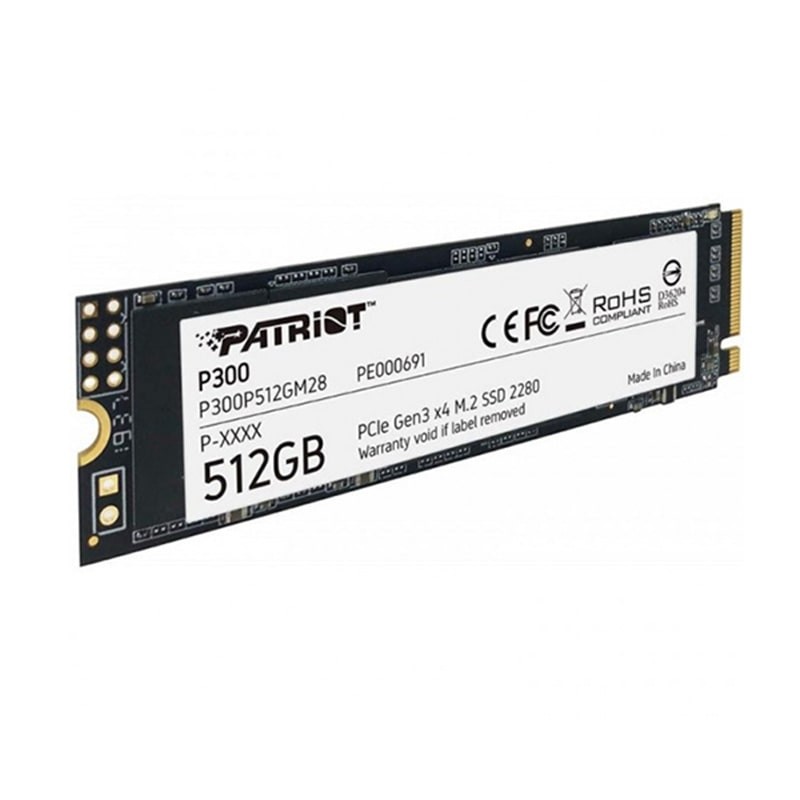 prix DISQUE DUR SSD PATRIOT P300 512GB M.2 2280 Tunisie