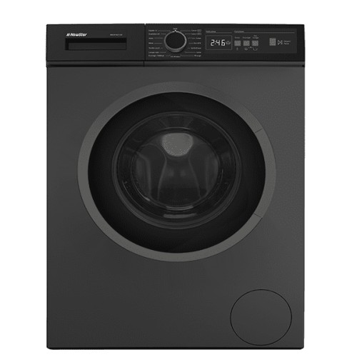 MACHINE A LAVER FRONTALE NEWSTAR 6KG SILVER NEWSTAR - 1 - tunisie