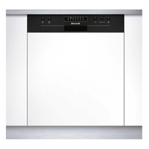 LAVE VAISSELLE ENCASTRABLE BRANDT BDB424LB 14 COUVERT NOIR