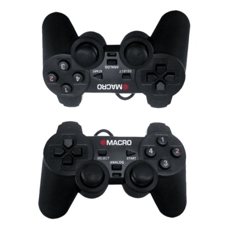vente MANETTE DE JEU FILAIRE MACRO DOUBLE SHOC CONTROLLER