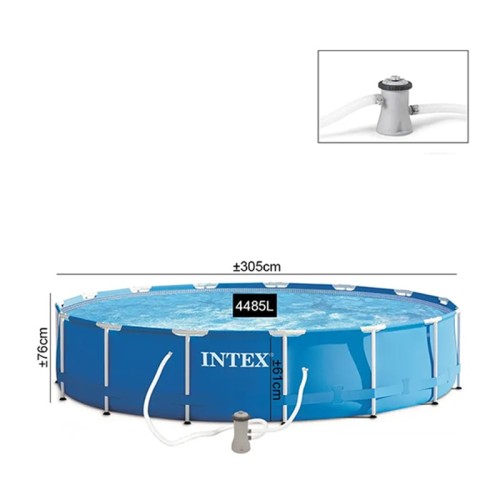 prix PISCINE INTEX METAL FRAME POOL SET 28202NP