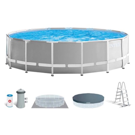 prix PISCINE INTEX PRISM FRAME ROND AVEC ACCESSOIRES 26726NP
