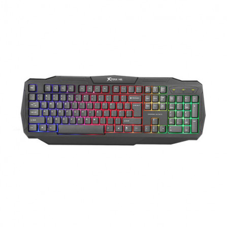 pack gamer 4 en 1
combo clavier, souris tapis et casque xtrike ref cm406