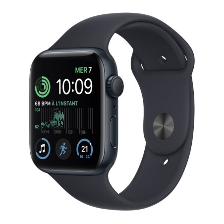 prix MONTRE CONNECTEE APPLE WATCH SE GPS 44MM NOIR