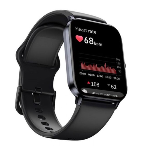 vente MONTRE CONNECTÉE QCY GTC S1 NOIR