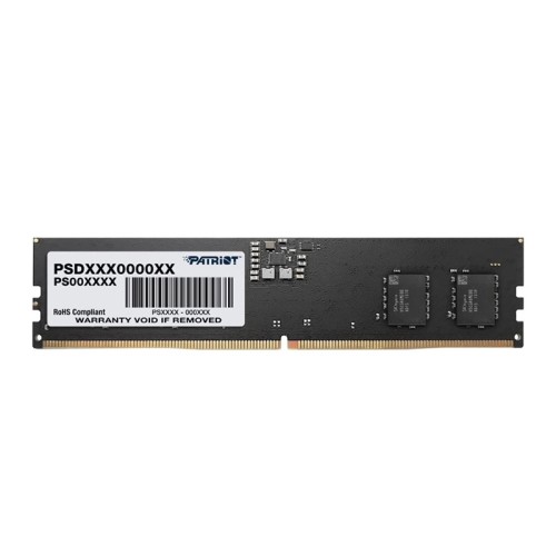 prix BARRETTE MÉMOIRE PATRIOT SIGNATURE DIMM DDR5 CL40 16GO 4800MHZ