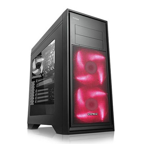 BOITIER GAMING EVEREST RAMPAGE TITAN + ALIMENTATION 750W 80PLUS BRONZE a bas prix