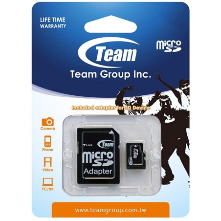 CARTE MÉMOIRE TEAMGROUP MICRO SD 8 GO CLASS10 TEAMGROUP - 2 - tunisie