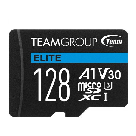 CARTE MÉMOIRE TEAMGROUP ELITE MICRO SDXC UHS-I A1 V30 128 GO TEAMGROUP - 1 - tunisie
