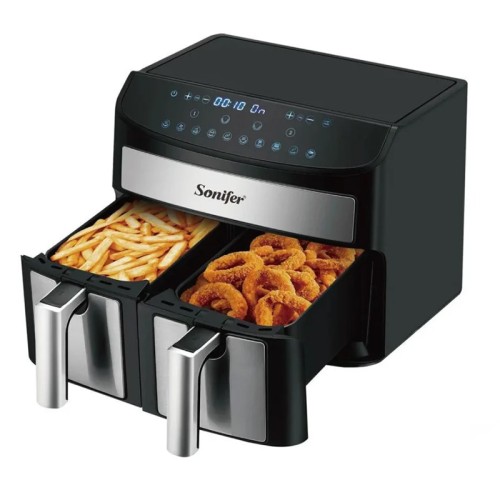 FRITEUSE À AIR SONIFER SF-1023 7.6L NOIR&INOX prix