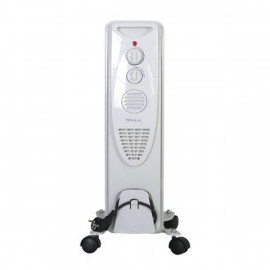 prix RADIATEUR BAIN D'HUILE BIOLUX RB-1502 7 ÉLÉMENTS 1500W BLANC