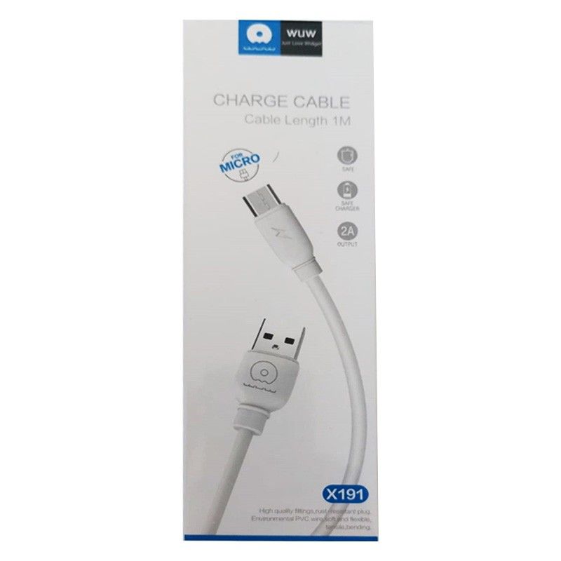 Prix Tunisie CABLE WUW-X191 USB/TYPE-C Prix Tunisie CABLE WUW-X191 USB/TYPE-C