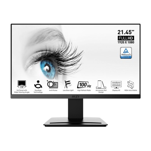PRIX TUNISIE ECRAN MSI PRO MP223 21,45" Full HD 100HZ 1MS - NOIR