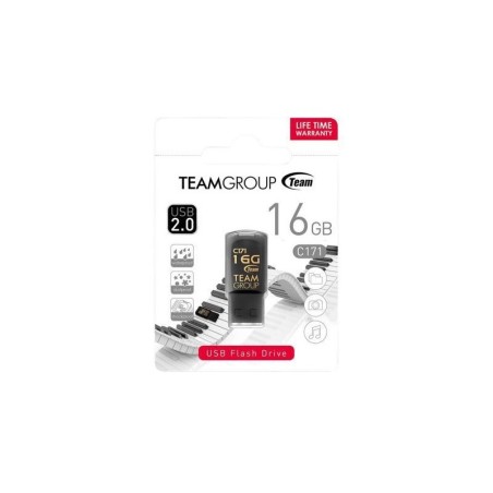 CLE USB TEAM GROUP C171 16 GO NOIR TEAMGROUP - 1 - tunisie