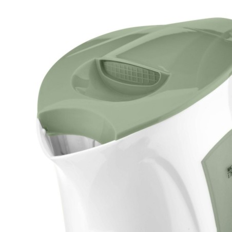 BOUILLOIRE NYASSA UFESA 1.7L 2200W BLANC ET VERT ELECTRO TOUNES