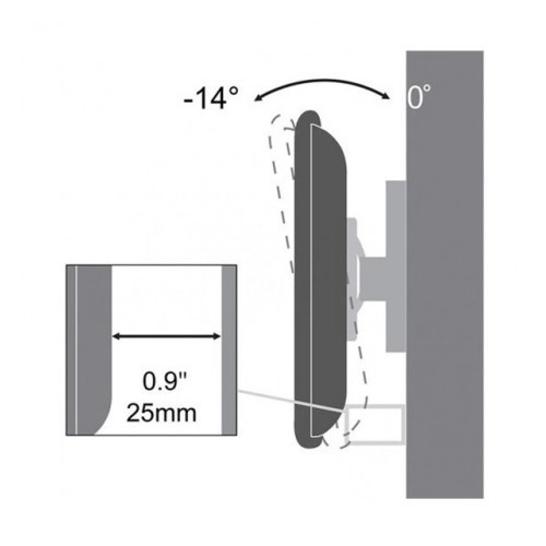 SUPPORT MURAL UNIVERSEL SBOX PLB-3422T 23-43