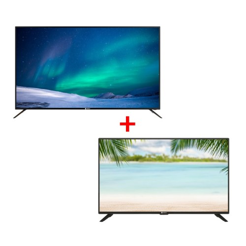 PACK TV VEGA 65'' SMART GOOGLE TV FHD + TV VEGA 42" VEGA FHD VEGA - 1 - tunisie