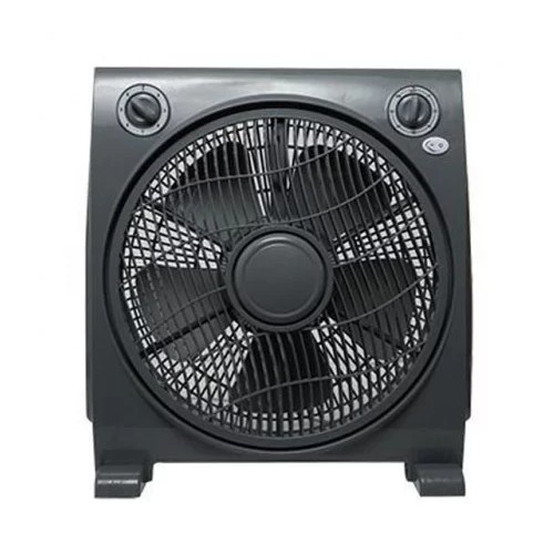 VENTILATEUR CARRE MAJI AVEC TEMPORISATEUR GRIS