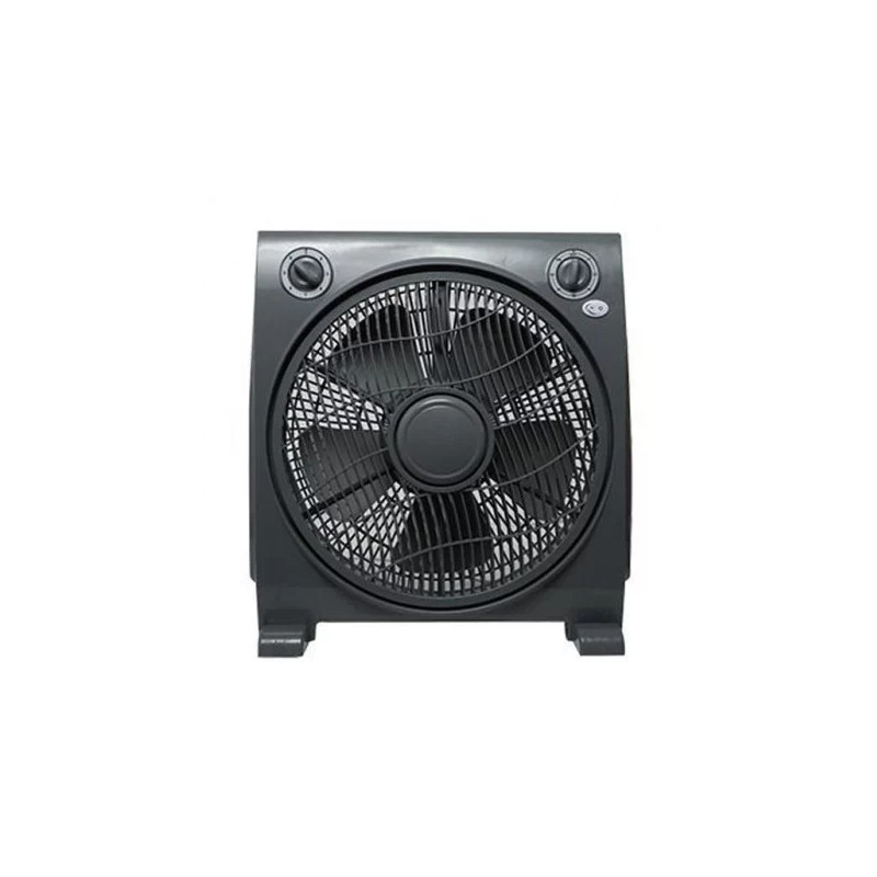 VENTILATEUR CARRE MAJI AVEC TEMPORISATEUR GRIS VENTILATEUR CARRE MAJI AVEC TEMPORISATEUR GRIS