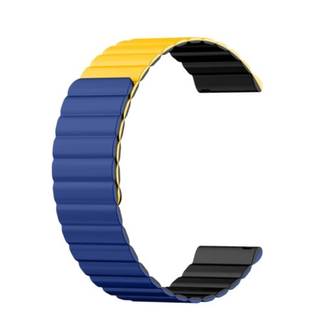 CEINTURE BRACELET CONNECTÉE KIESLECT 22MM JAUNE + BLEU + NOIR  - 1 - tunisie