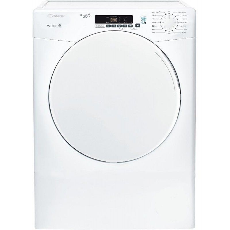 Sèche linge Frontale CANDY CSEV9DF-S 9KG - Blanc en tunisie Sèche linge Frontale CANDY CSEV9DF-S 9KG - Blanc en tunisie